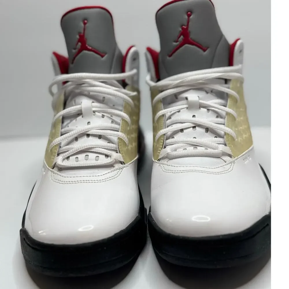Nike Air Jordan "Maxin" 200 White/Gym Red Basketball Sneakers Men’s 11.5 - Picture 4 of 7